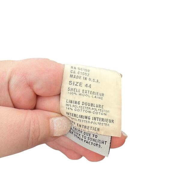 Bogner Goan Thylmann Charcoal Gray Wool Zip Front Coat Jacket Mens Size 44 - Picture 14 of 16